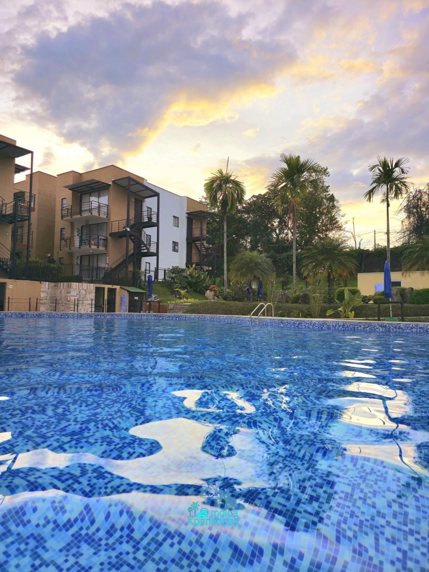 Apartamento Privado Vacacional A 5M Del Aeropuerto, 20 Minutos Del Parque Del Cafe Y Centro De Armenia Con 4 Piscinas, 3 Jacuzzi, Sauna By Molca Xperiences 2H 외부 사진
